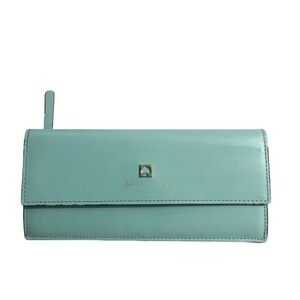 Kate spade aqua blue/teal wallet